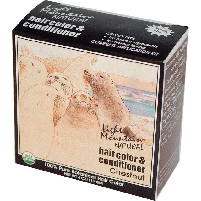 Light Mountain Natural Color & Conditioner Chestnut