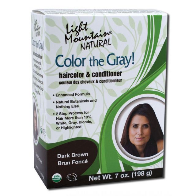 Light Mountain Natural Color the Gray Dark Brown